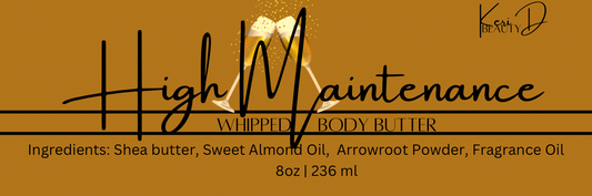 High Maintenance - Whipped Body Butter