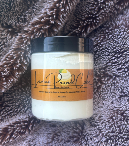 Lemon Pound Cake - Whipped Body Butter